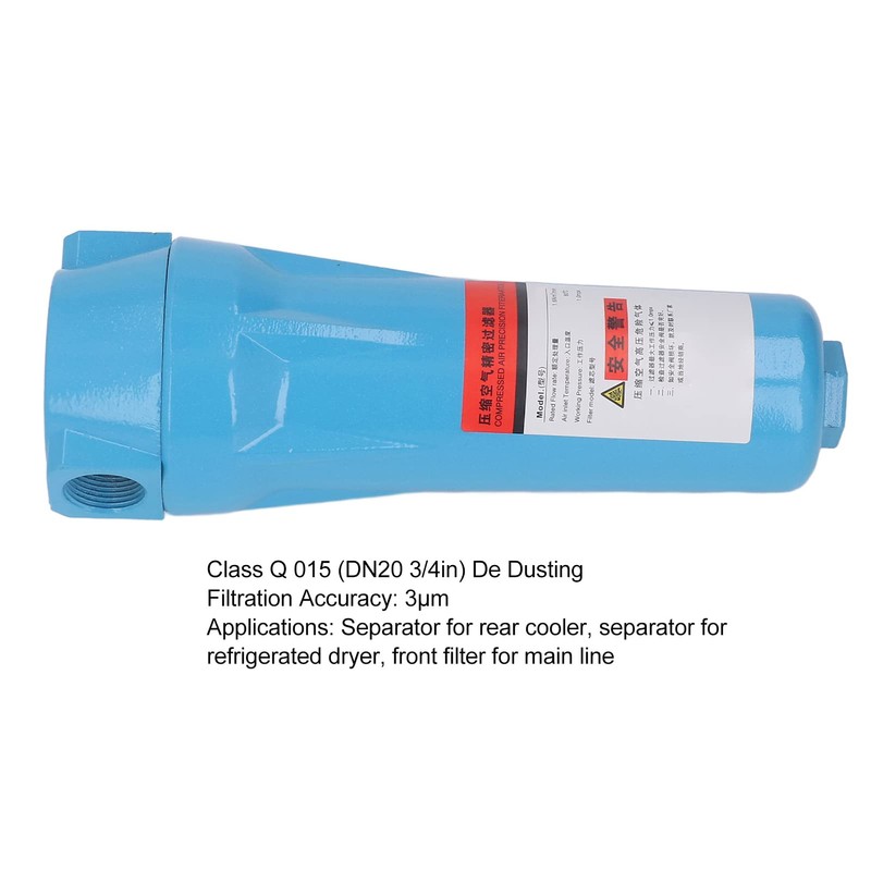 Generic Compressed Dryer Air Filter, Aluminum Alloy PP Cotton Compressed