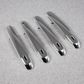Beautost for Lexus New GX GX550 2024 2025 / Toyota New Grand Highlander 2024 2025 Door Handle Cover Trims ABS (Chrome)