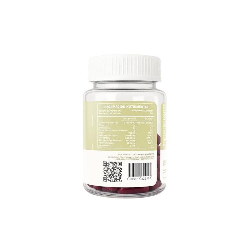 Caro Fit Isoflavonas Soya Mujer Maca Camote Silvestre Naranja Amarga