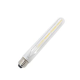 FixtureDisplays T10/30 LED Tubular Bulb 15W Warm White 2700K Long Tube Light Bulbs E26 Base 8.8"