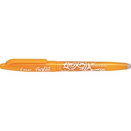 Pilot Frixion Fine Line Heat/Friction Erasable Rollerball Pen 0.7mm Tip - Apricot Orange