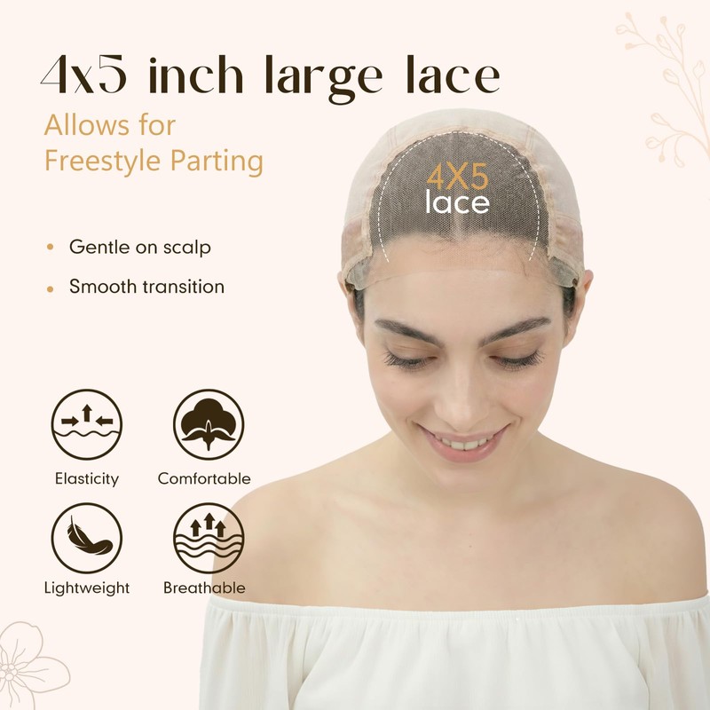 Wig Grip Cap for Lace Front Wigs, Glueless Non Slip