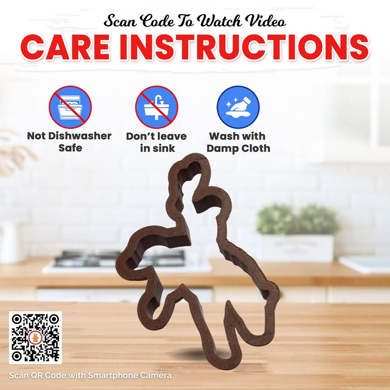 Bucking Bronco Cookie Cutter 4.25 Inch - Hand Made in