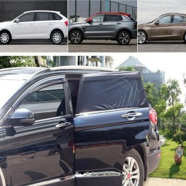 Emoly 2 Pack Car Side Window Sun Shade, Universal Car Rear Side Window Baby Kid