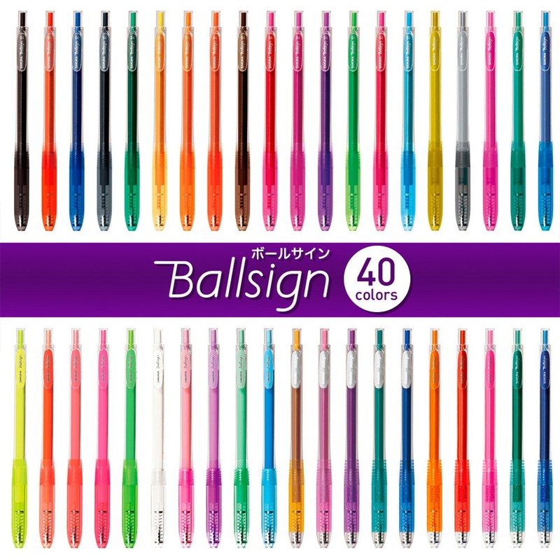 Sakura Crepas Gel Ballpoint Pen Sign Knock 05, Red Orange,