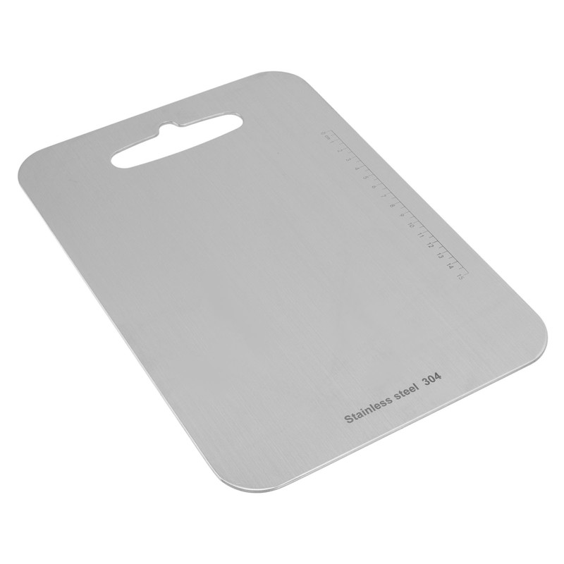 Cutting Board Double Sided 304 Stainless Steel Easy Cleaning for