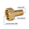 Foset VGC-565, Acoplador llenado para tanque estacionario, ACME 1-3/4x3/4" NPT