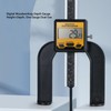 Digital Depth Gauge, 0.01mm Resolution LCD Display Digital Height Gauge