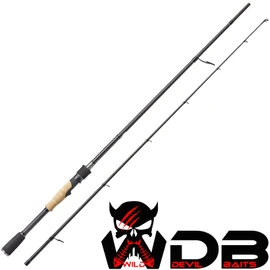 Wild Devil Baits Devil Stick Spin Spinning Rod Jig Rod Carbon Predator Rod (2.30 m - 15-60 g)