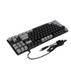 87 Key Mechanical Keyboard RGB Backlight Blue Switch Quick Response