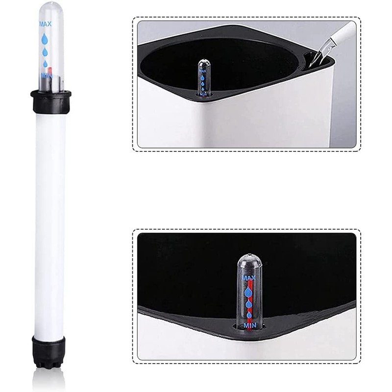 Ahvqevn 10pcs Soil Moisture Meter, 20cm Plant Water Level Indicator,