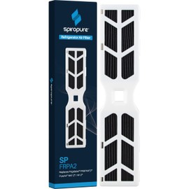 SpiroPure SP-FRPA2 Refrigerator Pure Air Filter Compatible Replacement for Frigidaire FRGPAAF2 PureAir AF-2 RAF-2 Air Filter (1 Pack)