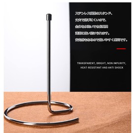 Decanter Decanter Stand Drying Wine Decanter Rubber Cap Scratch Resistant Stainless Steel