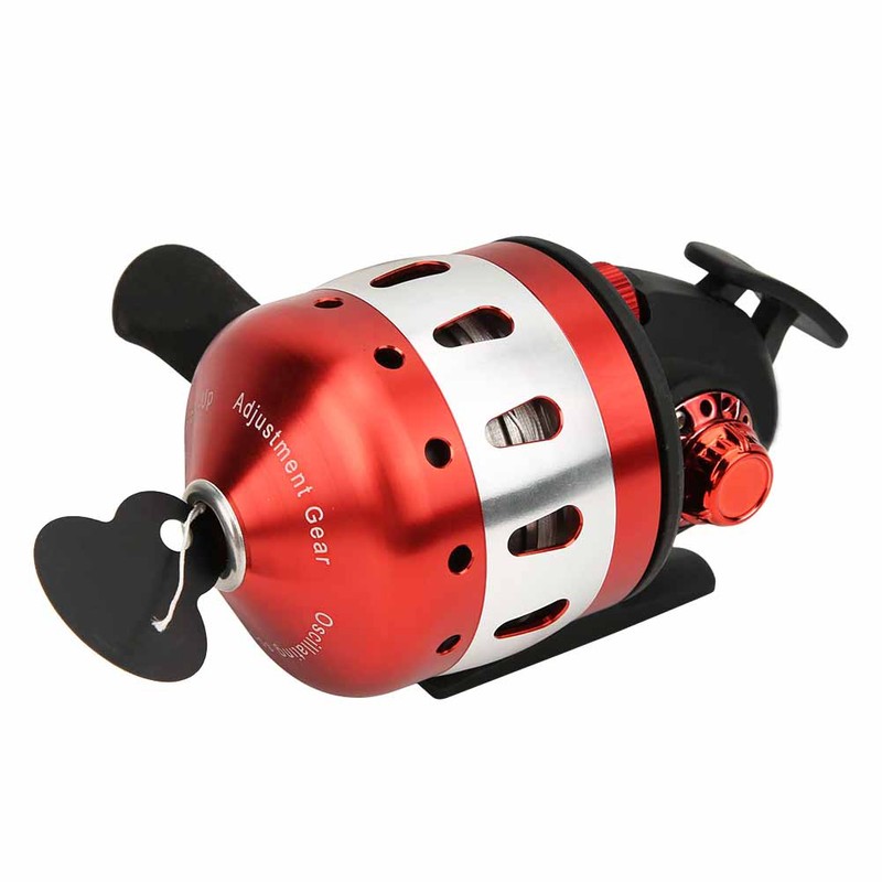 Aluminium Alloy Lightweight Baitcasting Fishing Reel 3.6:1 Fish Reels Wheel