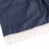 Maternity Denim Shorts Thin Soft Breathable Drawstring Fashionable Pregnancy Support