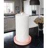 Standing Kitchen Roll Holder - Ceramic Base, Easy Care -