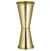 Aoyoshi 520921 Cocktail Measure Cup (Double Ring), 30/45 Gold, Antibacterial