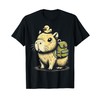 Cute Capybara Adventure Vintage Animal Art T-Shirt