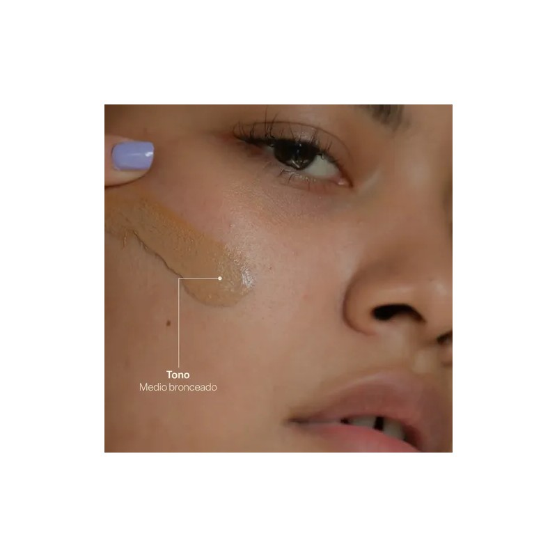 Maquillaje Piel Grasa - Mixta Teia Cosméticos Naturales Tono Medio