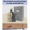 Vaudagio Loving Pair of Elephants in Beige & Grey -
