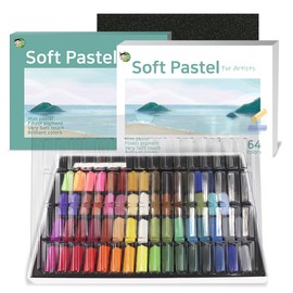 HA SHI Soft Chalk Pastels, 48 Assorted Colors, Soft Art Supplies for Artists, Professional Drawing Media, Stick Pastel for Advanced Users, DIY Beauty Nail Art, Pan Chalk Pastels