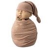 Coberllus Newborn Photography Props Boys Girls Hat with Wrap Photo