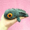 Little Beans Red-Eyed Crocodile Skink Plush 15 cm
