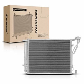 A-Premium A/C Condenser Replace# 97606C1100 - Compatible with 2016-2018 Kia Optima 1.6L 2.0L