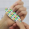 Ice Cream Cones Pattern Double-Sided Oval Nail File Emery Board