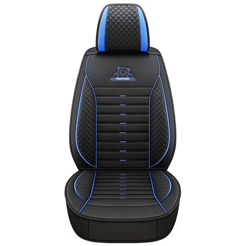 OUTOS Luxury Leather Auto Car Seat Covers 5 Seats Full