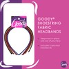 Goody Women's Classics Shoestring Fabric Headband, 5 Count