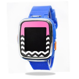 MightySkins Skin Compatible with VTech Kidizoom Smartwatch DX wrap Cover Sticker Skins Pink Chevron