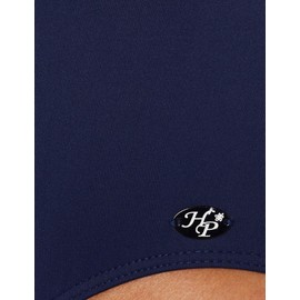 Haute pression A1001 - Maillot de bain une pièce - Uni - Femme - Bleu,FR: 40 (Taille faricant: 40)
