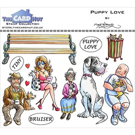 The Card Hut - Mark Bardsley Puppy Love Stamps