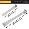 4 Pcs Pry Bar Scraper Set with Built in Nail