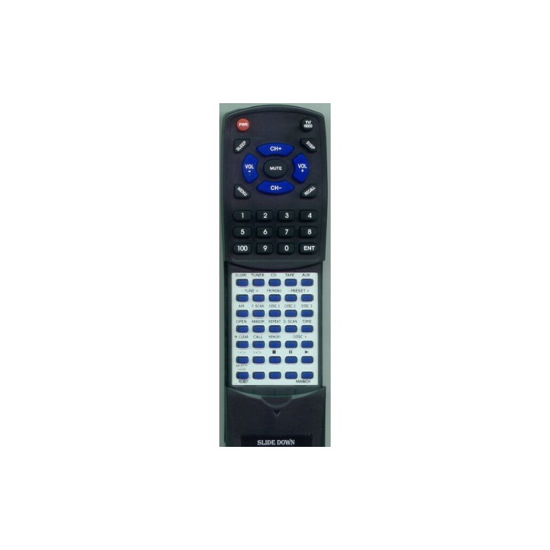 Replacement Remote Control for NAKAMICHI RE39D1, SOUNDSPACE5 Main, SOUNDSPACE 5