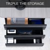 VIVO 16 in Slide Out Dual Tier Storage Drawer, Under