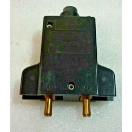 E-T-A 5A 28V DC Single Pole Thermal Push-to-Reset Circuit Breaker, pn 2-5200-H