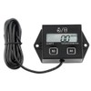 zmart Digital Tachometer Motorcycle Engine Speed LCD Display Time Original