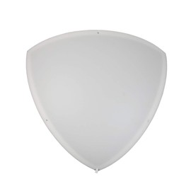 "Heater Shield" Beacon Series Triangle Corner Light, Plug-in 17' Cord, White