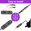 DMiotech 10 Pcs Waterproof Junction Box Electrical Cable Connector M20