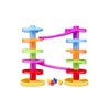 Ball Drop Educational Toy with Bridge - Advanced Spiral Swirl