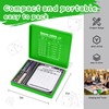 AUSIIBTO Dice Tray and Storage Case for Farkle Game -