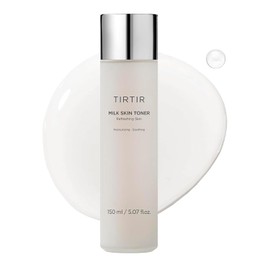 TIRTIR Milk Skin Rice Toner - Deep Moisturizing, Hydrating and Refreshing for face, Niacinamide, Ceramide, Rice Bran Extract, Nature-Oriented Ingredients, Korean Skin Care, Vegan, 150ml / 5.07 fl.oz.