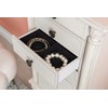 Powell Darcy Off White Jewelry Armoire