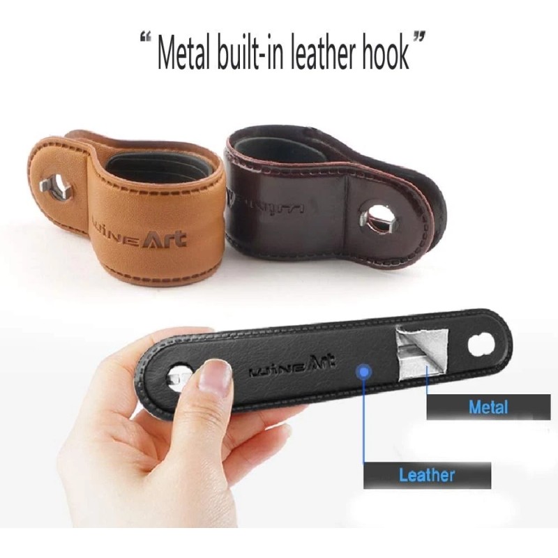 APROFAMILY Leather Steering Wheel Power Knob Luxury Vehicle Spinner