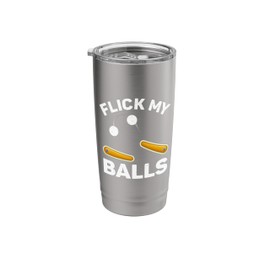 Funny Pinball Design For Men Women Arcade Game Pinball Lover Stainless Steel Insulated Tumbler