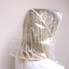 eMKay® Pack of 3 Clear Plastic Rain Hood with Visor