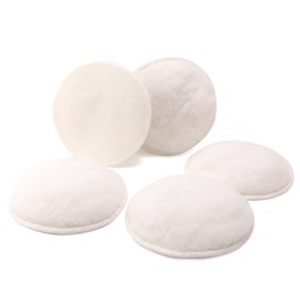 SPTA 150mm Lammwollhaube, 5tlg Polierfell Pad Polierset für Poliermaschine, Wollhaube Polierpad Wollpad Wollpuffer Polierhauben Lammfell für Autopoliermaschinen Exzenterschleifer Poliermaschine