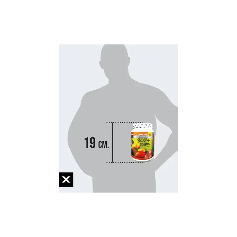 Aminoácidos Bcaa + Glutamina 750g +75 Serv 43 Suplementos Sabor